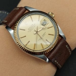 Rolex Datejust 36 Champagne Sunburst Dial 16013 1984 (Full Set)