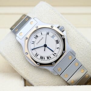 Cartier Santos Réf. 187902 Année 1994 (Boîte et papiers)