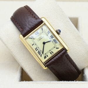 Cartier Tank Vermeil (2)