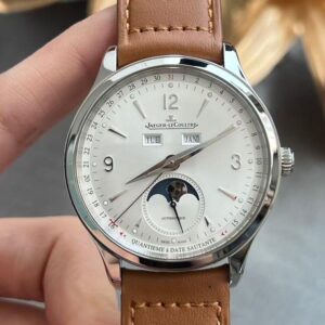 Jaeger-LeCoultre Watches For Men – Master Control Calendar Moon Phase Steel Watch