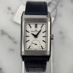 Jaeger-LeCoultre Watches For Men – Reverso Tribute Duoface Stainless Steel Watch