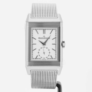 Jaeger-LeCoultre Watches For Men – Reverso Tribute Monoface Small Seconds Stainless Steel Watch
