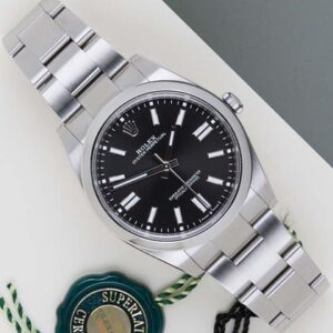 Rolex Watches For Men – Rolex Oyster Perpetual 41 Black Dial Watch