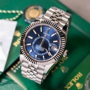 Rolex Watches For Men – Rolex Sky-Dweller Blue Dial Watch